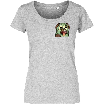 Buffkit Buffkit - Zombie T-Shirt Damenshirt heather grey