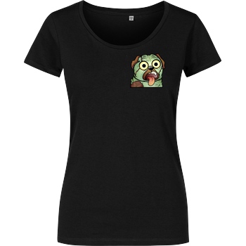 Buffkit Buffkit - Zombie T-Shirt Damenshirt schwarz