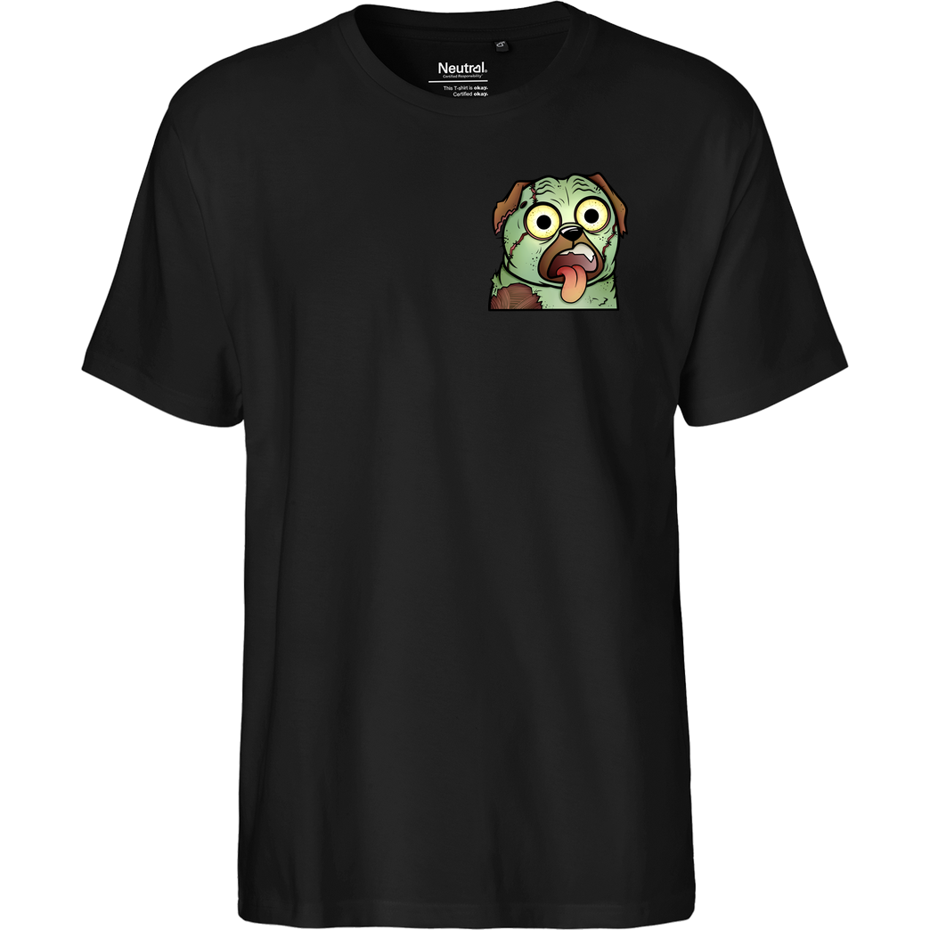 Buffkit Buffkit - Zombie T-Shirt Fairtrade T-Shirt - schwarz