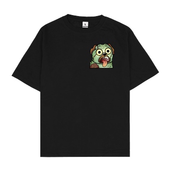 Buffkit Buffkit - Zombie T-Shirt Oversize T-Shirt - Schwarz