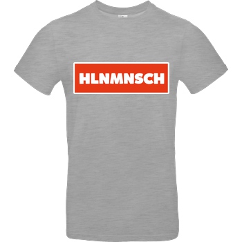 BumsDoggie BumsDoggie - HLNMNSCH T-Shirt B&C EXACT 190 - heather grey