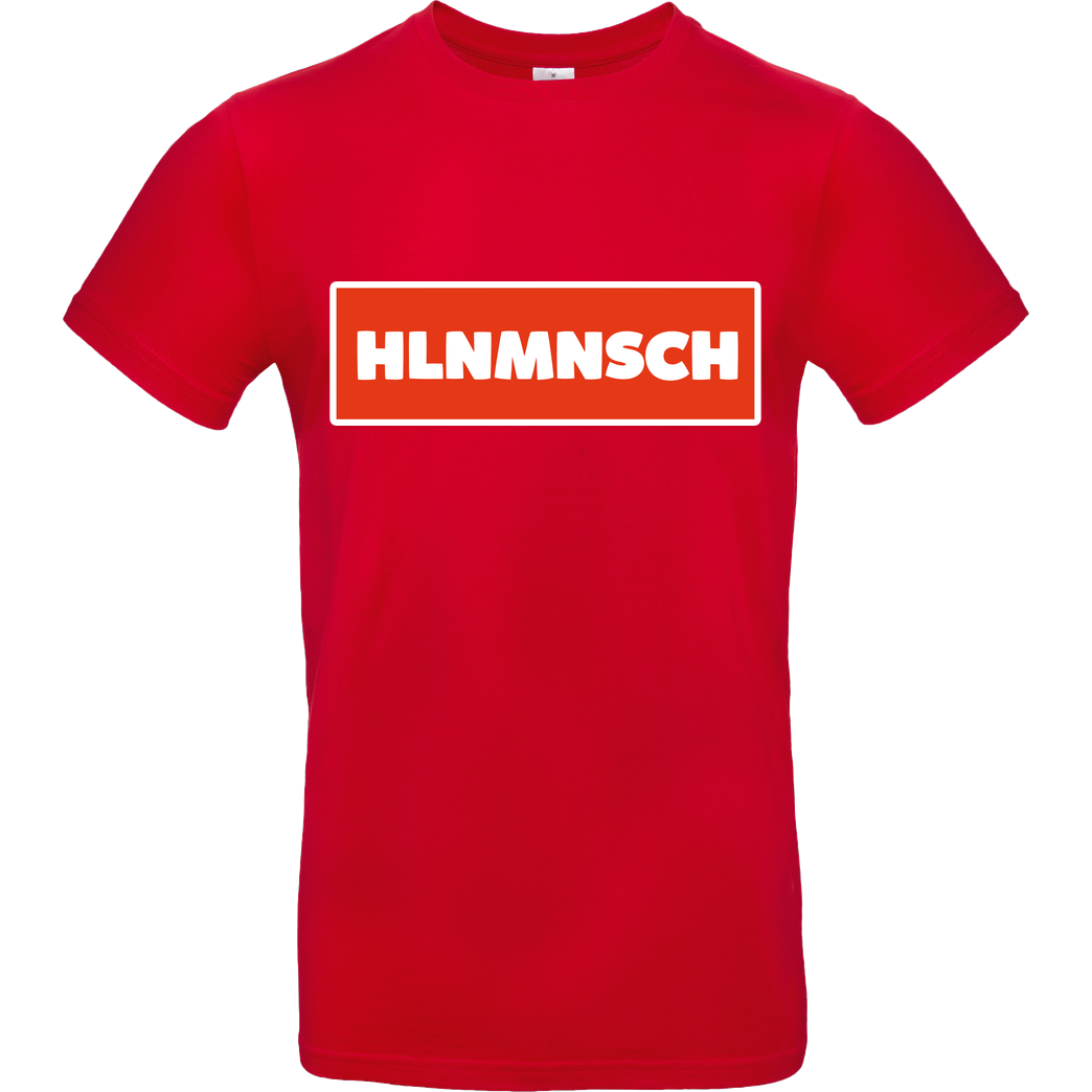BumsDoggie BumsDoggie - HLNMNSCH T-Shirt B&C EXACT 190 - Rot