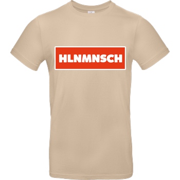 BumsDoggie BumsDoggie - HLNMNSCH T-Shirt B&C EXACT 190 - Sand