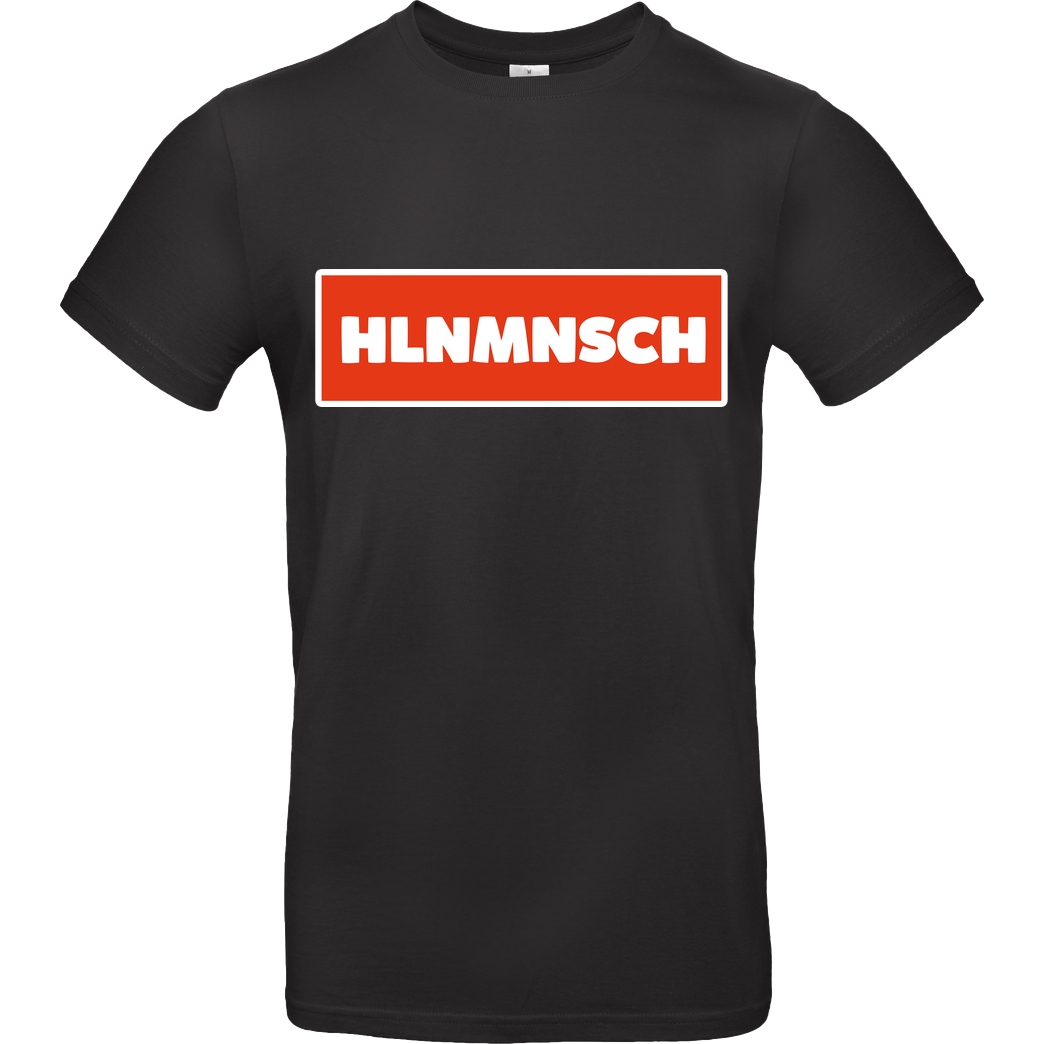 BumsDoggie BumsDoggie - HLNMNSCH T-Shirt B&C EXACT 190 - Schwarz