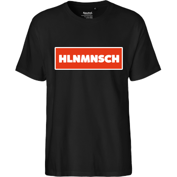 BumsDoggie - HLNMNSCH Fairtrade T-Shirt - schwarz
