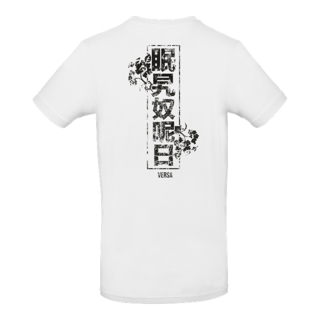 Burak Versa - BurakVersa - Versa Logo - T-Shirt - B&C EXACT 190 - Weiß