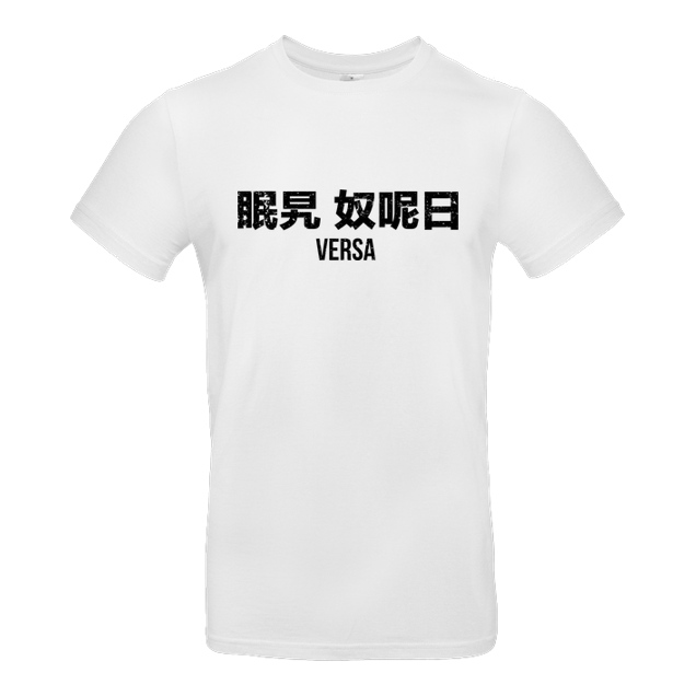 Burak Versa - BurakVersa - Versa Logo - T-Shirt - B&C EXACT 190 - Weiß