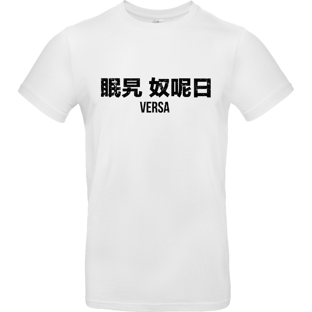 Burak Versa BurakVersa - Versa Logo T-Shirt B&C EXACT 190 - Weiß