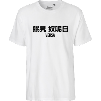 BurakVersa - Versa Logo Fairtrade T-Shirt - weiß