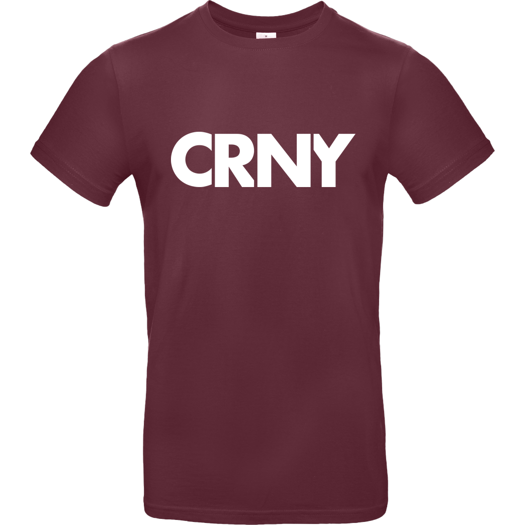 C0rnyyy C0rnyyy - CRNY T-Shirt B&C EXACT 190 - Bordeaux