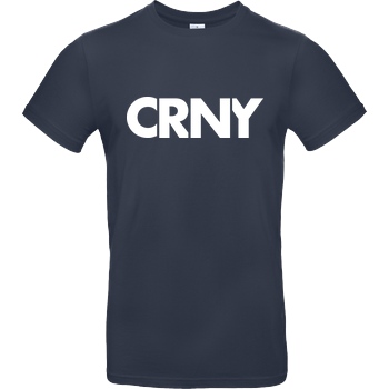 C0rnyyy C0rnyyy - CRNY T-Shirt B&C EXACT 190 - Navy