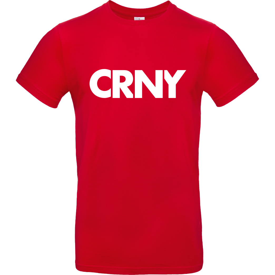 C0rnyyy C0rnyyy - CRNY T-Shirt B&C EXACT 190 - Rot