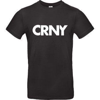 C0rnyyy C0rnyyy - CRNY T-Shirt B&C EXACT 190 - Schwarz
