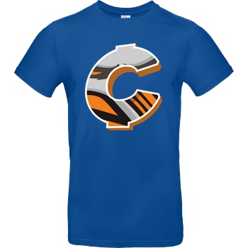 C0rnyyy C0rnyyy - Logo T-Shirt B&C EXACT 190 - Royal