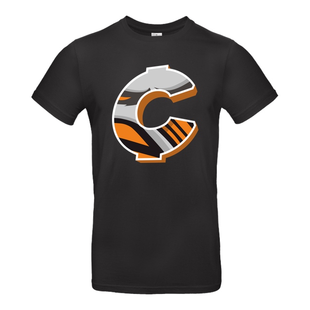 C0rnyyy - C0rnyyy - Logo - T-Shirt - B&C EXACT 190 - Schwarz