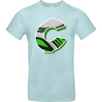 C0rnyyy C0rnyyy - Logo T-Shirt B&C EXACT 190 - Mint