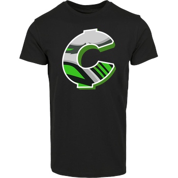 C0rnyyy C0rnyyy - Logo T-Shirt Hausmarke T-Shirt  - Schwarz