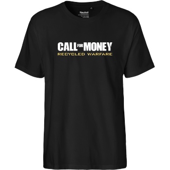 IamHaRa Call for Money T-Shirt Fairtrade T-Shirt - schwarz
