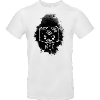FilmenLernen.de Cam-Zombie T-Shirt B&C EXACT 190 - Weiß