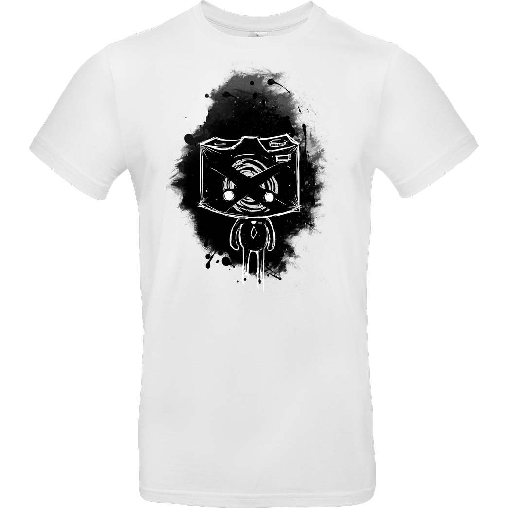 FilmenLernen.de Cam-Zombie T-Shirt B&C EXACT 190 - Weiß