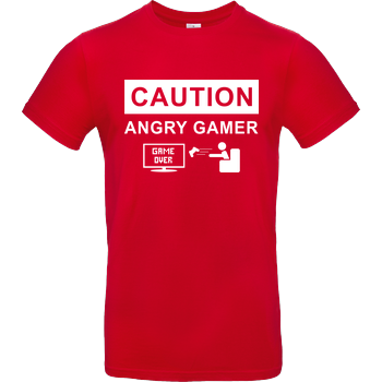 Caution! Angry Gamer B&C EXACT 190 - Rot