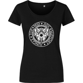 IamHaRa Challenger T-Shirt Damenshirt schwarz