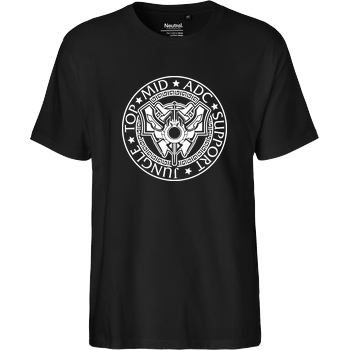 IamHaRa Challenger T-Shirt Fairtrade T-Shirt - schwarz