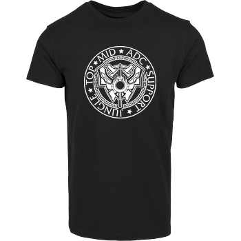 IamHaRa Challenger T-Shirt Hausmarke T-Shirt  - Schwarz