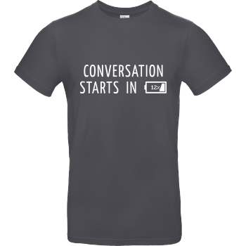 Conversation Starts in 12% B&C EXACT 190 - Dark Grey