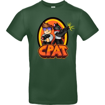 CPat CPat - Crew T-Shirt B&C EXACT 190 - Flaschengrün