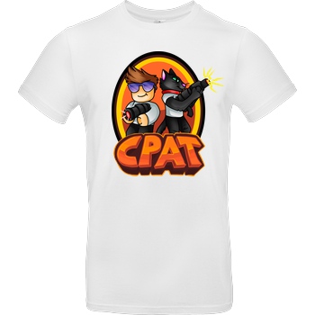 CPat CPat - Crew T-Shirt B&C EXACT 190 - Weiß