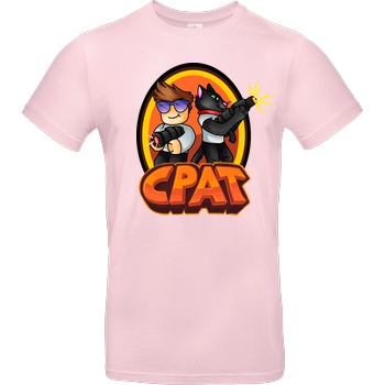 CPat CPat - Crew T-Shirt B&C EXACT 190 - Rosa