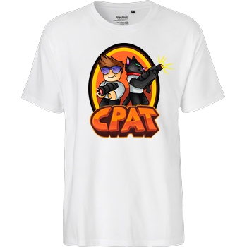 CPat CPat - Crew T-Shirt Fairtrade T-Shirt - weiß