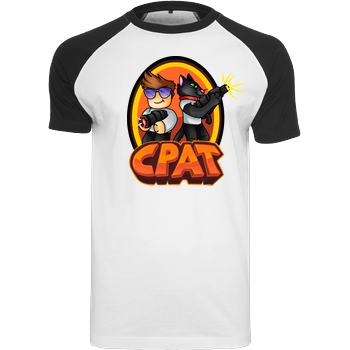CPat CPat - Crew T-Shirt Raglan-Shirt weiß