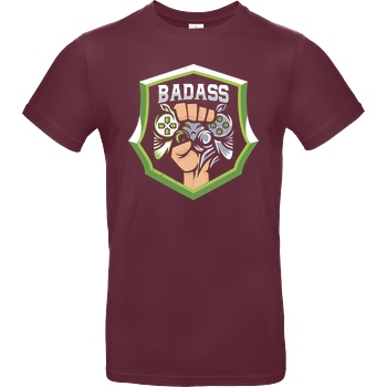 Danny Jesden Danny Jesden - Gamer T-Shirt B&C EXACT 190 - Bordeaux