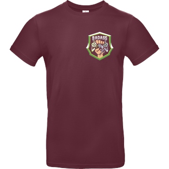 Danny Jesden Danny Jesden - Gamer Pocket T-Shirt B&C EXACT 190 - Bordeaux
