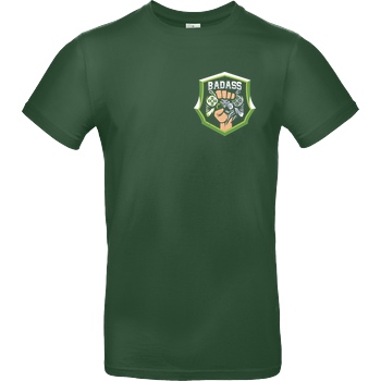 Danny Jesden Danny Jesden - Gamer Pocket T-Shirt B&C EXACT 190 - Flaschengrün