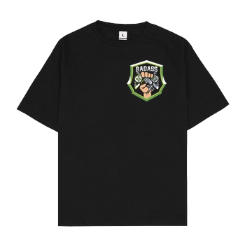 Danny Jesden Danny Jesden - Gamer Pocket T-Shirt Oversize T-Shirt - Schwarz