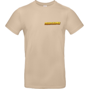Danny Jesden Danny Jesden - Logo T-Shirt B&C EXACT 190 - Sand