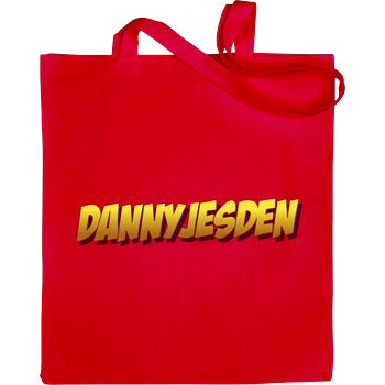 Danny Jesden - Logo Stoffbeutel rot