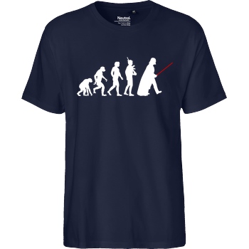 None Dark Force Evolution T-Shirt Fairtrade T-Shirt - navy