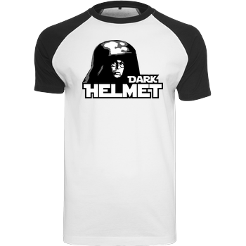 Dark Helmet Raglan-Shirt weiß
