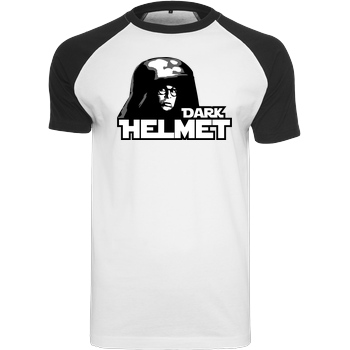 Lennart Dark Helmet T-Shirt Raglan-Shirt weiß