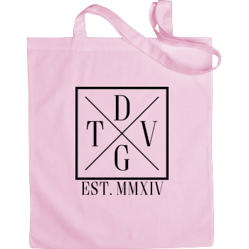 DennisGamingTV - X-Logo Stoffbeutel Pink