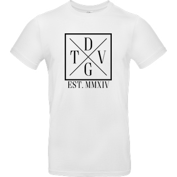DennisGamingTV DennisGamingTV - X-Logo T-Shirt B&C EXACT 190 - Weiß
