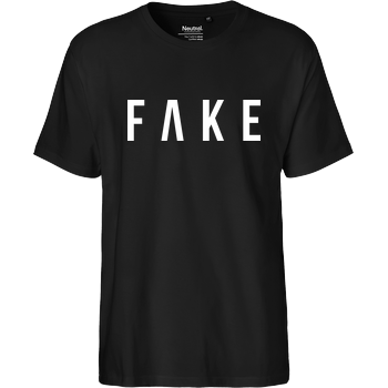Der Keller - Fake clean Fairtrade T-Shirt - schwarz