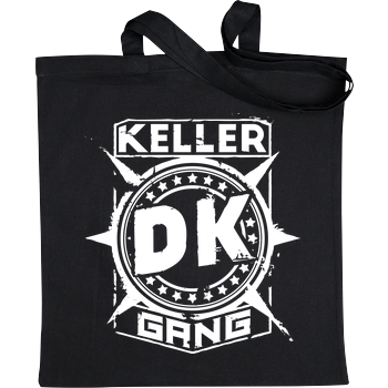 Der Keller - Gang Cracked Logo Stoffbeutel schwarz