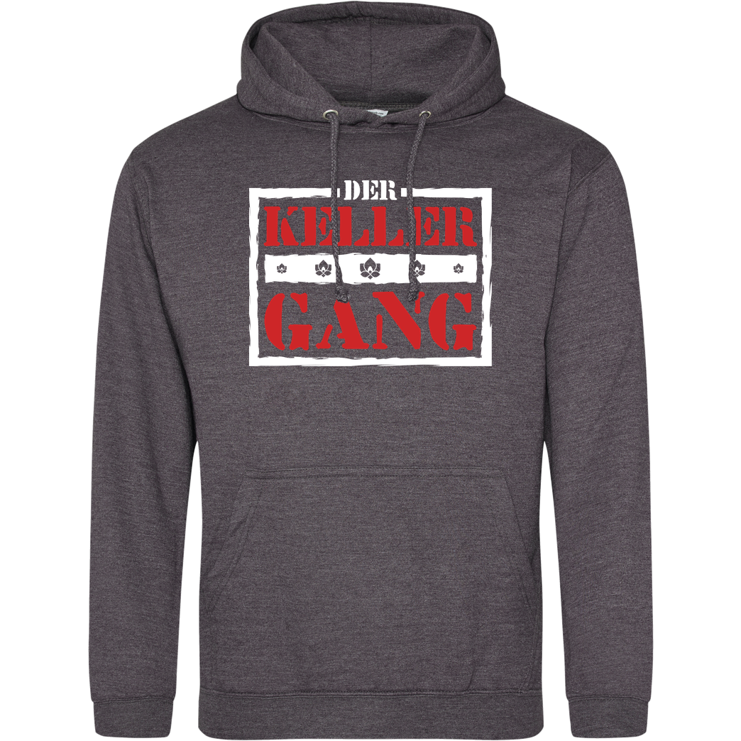 Der Keller Der Keller - Gang Logo Sweatshirt JH Hoodie - Dark heather grey