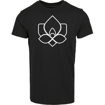 Der Keller - Rose Clean Hausmarke T-Shirt  - Schwarz