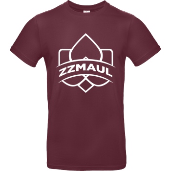 Der Keller Der Keller - ZZMaul T-Shirt B&C EXACT 190 - Bordeaux